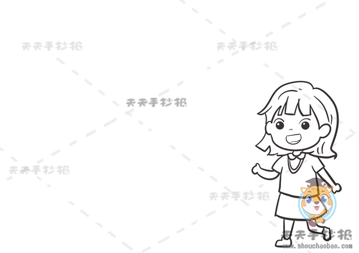 电梯安全手抄报
