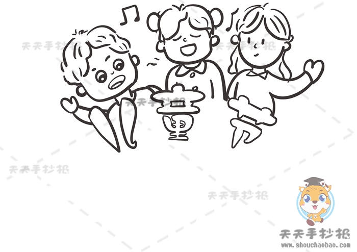 六一儿童节手抄报