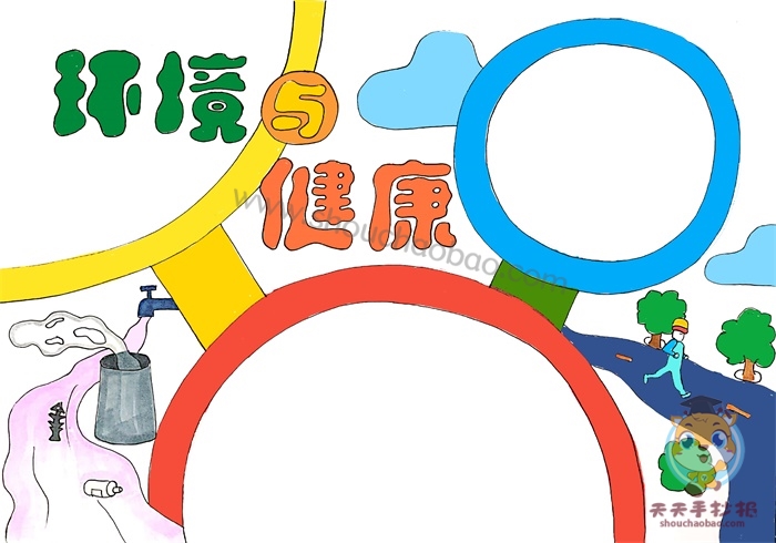 环境与健康手抄报
