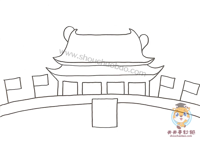 我有一个强大的祖国手抄报