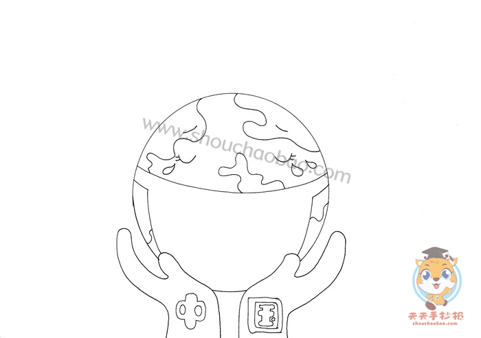 大国担当手抄报