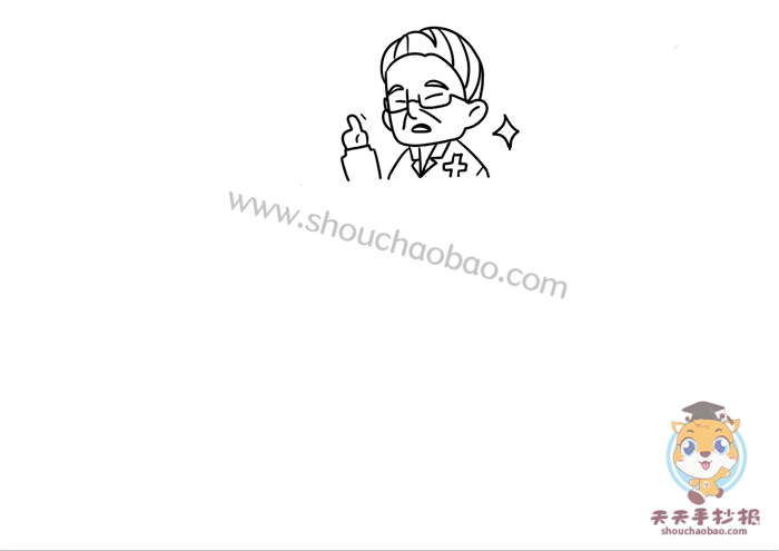 钟南山防疫故事过程手抄报