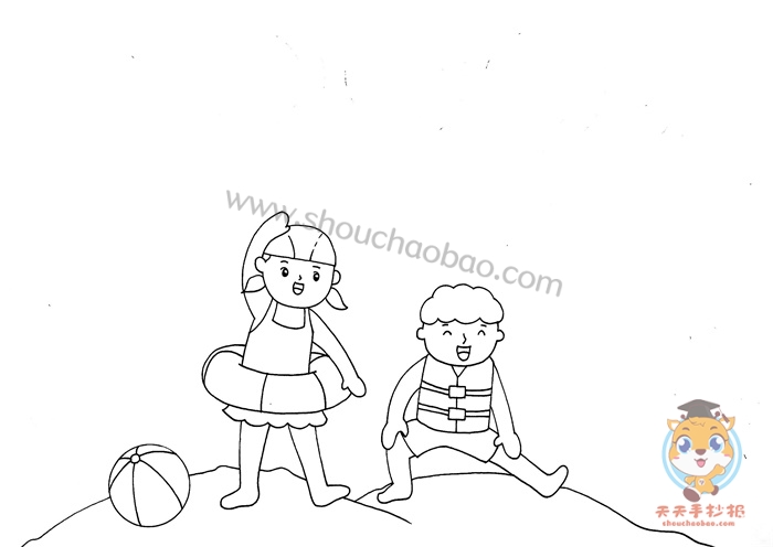 防溺水手抄报