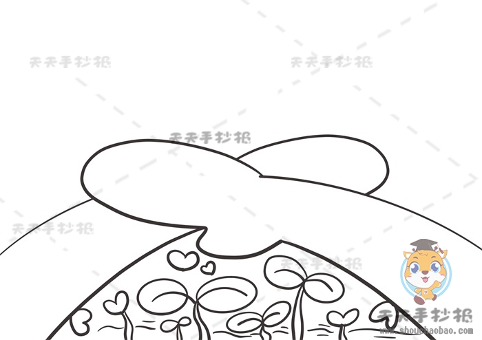 扫黄打非护苗行动手抄报