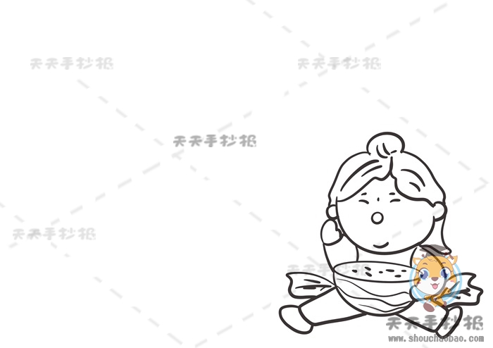 夏天手抄报
