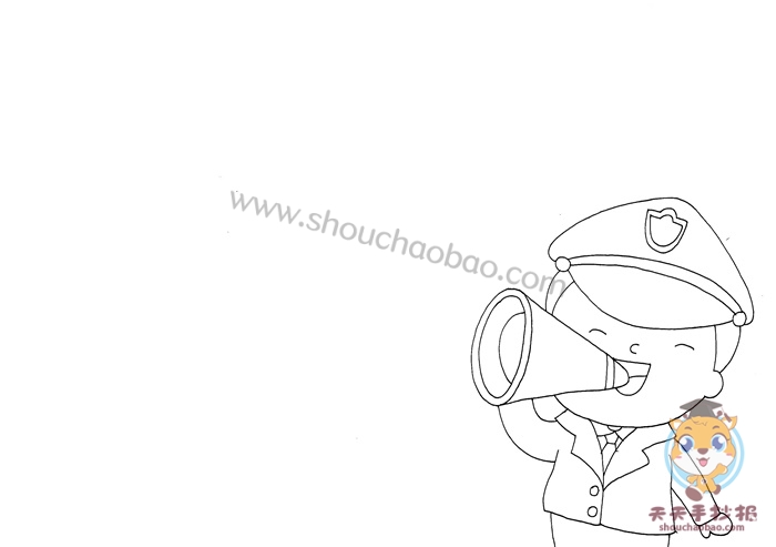 预防诈骗手抄报