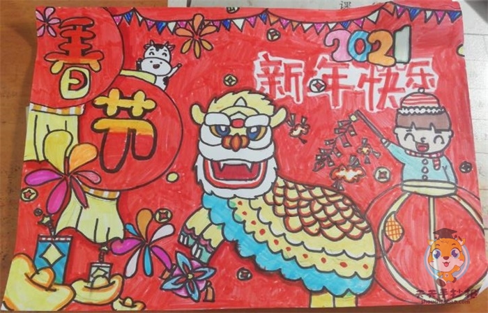 春节手抄报