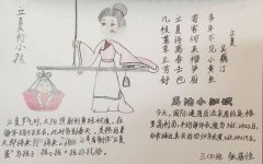 关于夏天的手抄报图片，立夏习俗