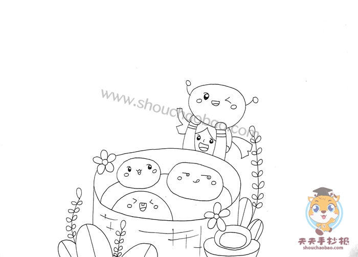 清明节手抄报