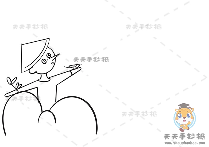 小满手抄报