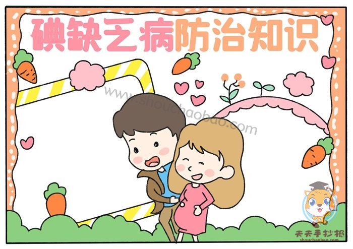 碘缺乏病防治知识手抄报