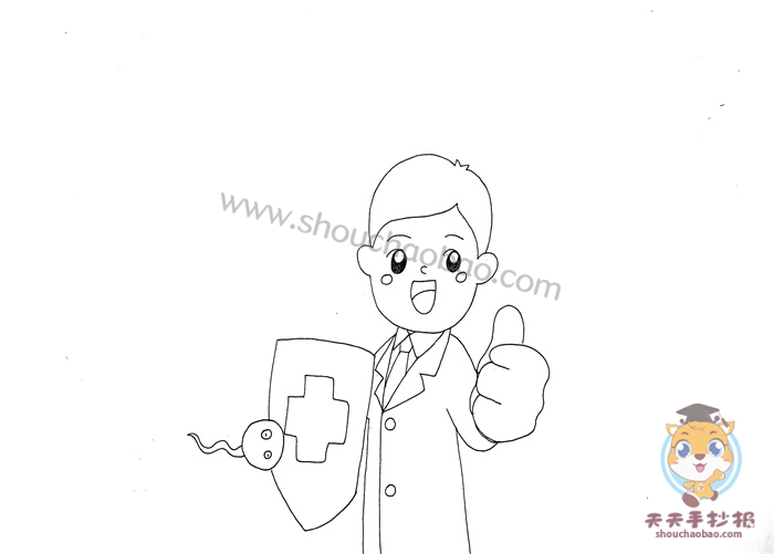 预防寄生虫手抄报