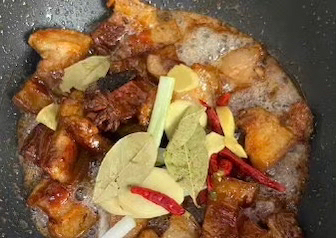家庭版紅燒肉的做法 步驟8