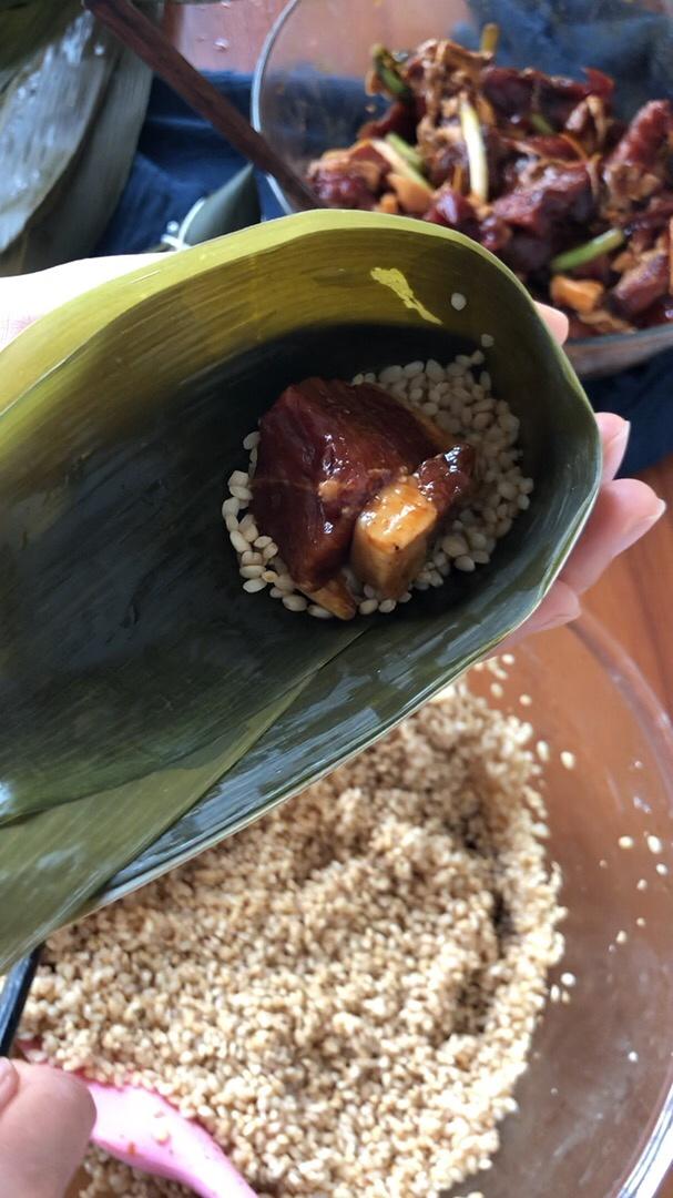 粽子（豬肉鹹粽）的做法 步驟6