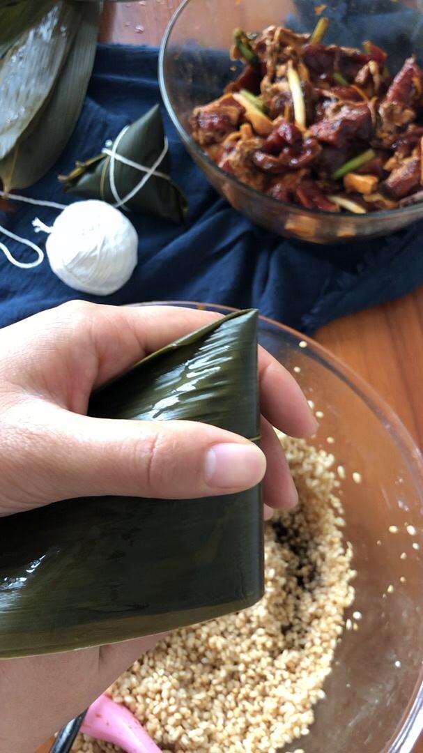 粽子（豬肉鹹粽）的做法 步驟5