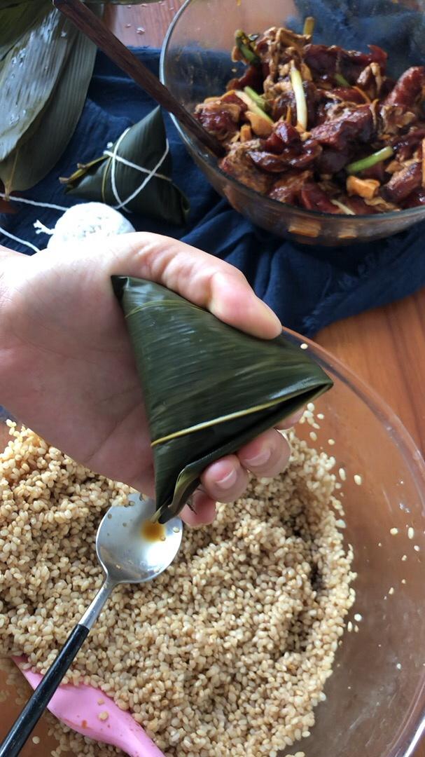 粽子（豬肉鹹粽）的做法 步驟10