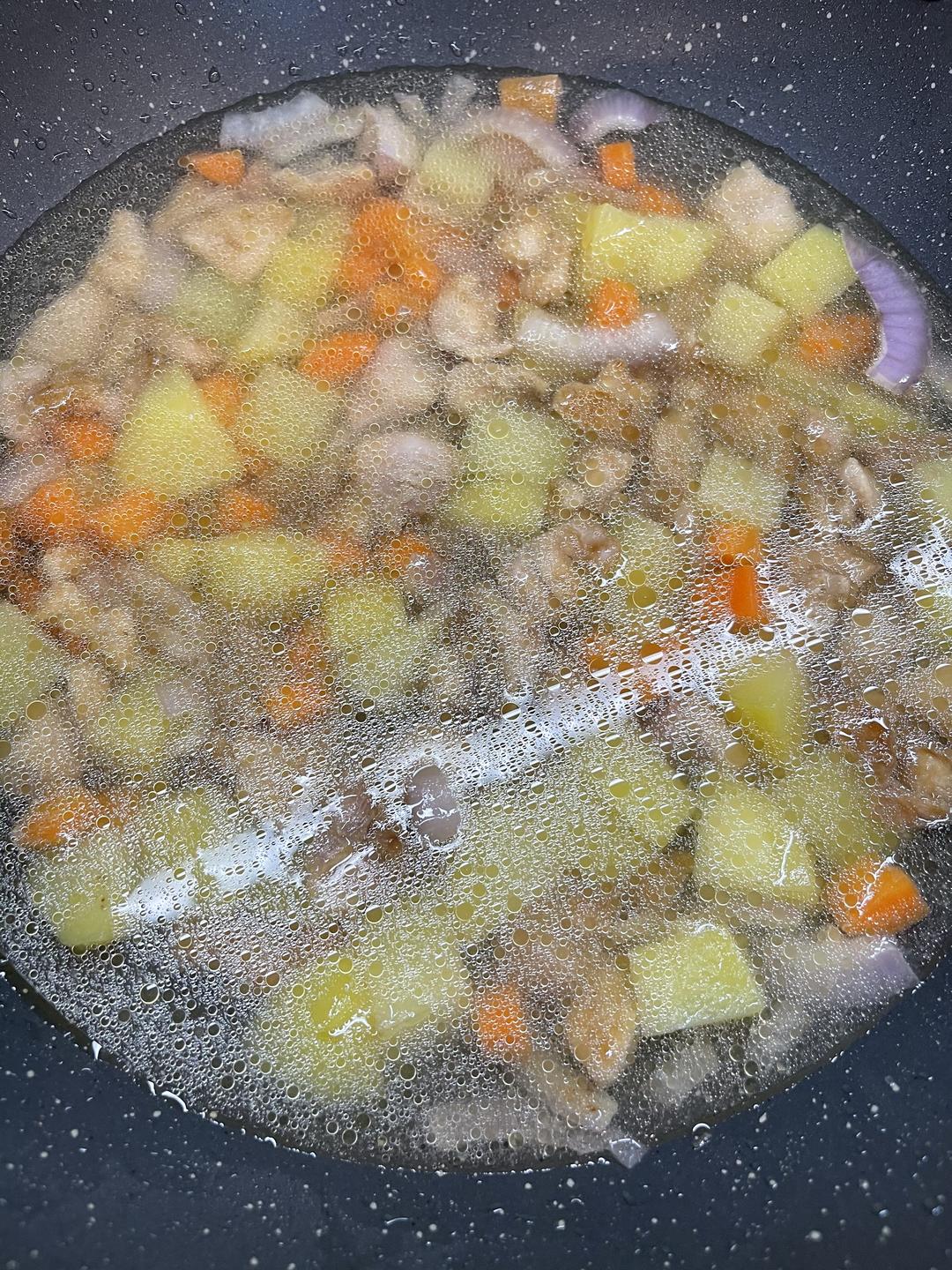 咖喱鸡肉（超详细）的做法 步骤10