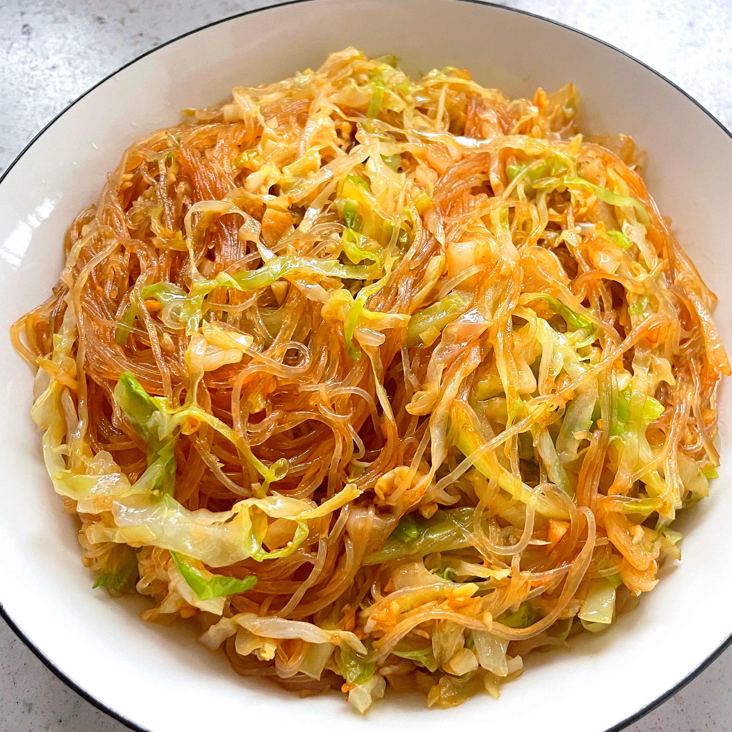 包菜炒粉絲 食譜做法