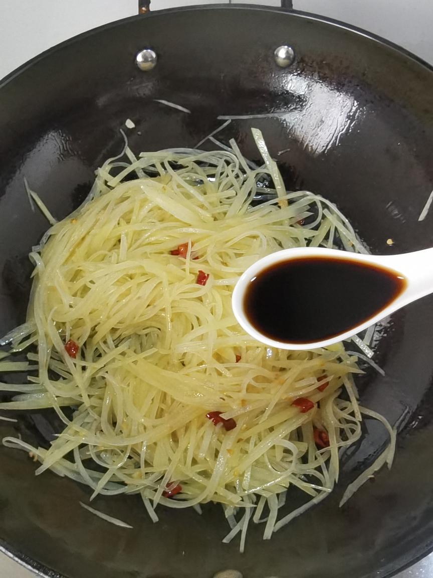 炒土豆絲 食譜做法 步驟5