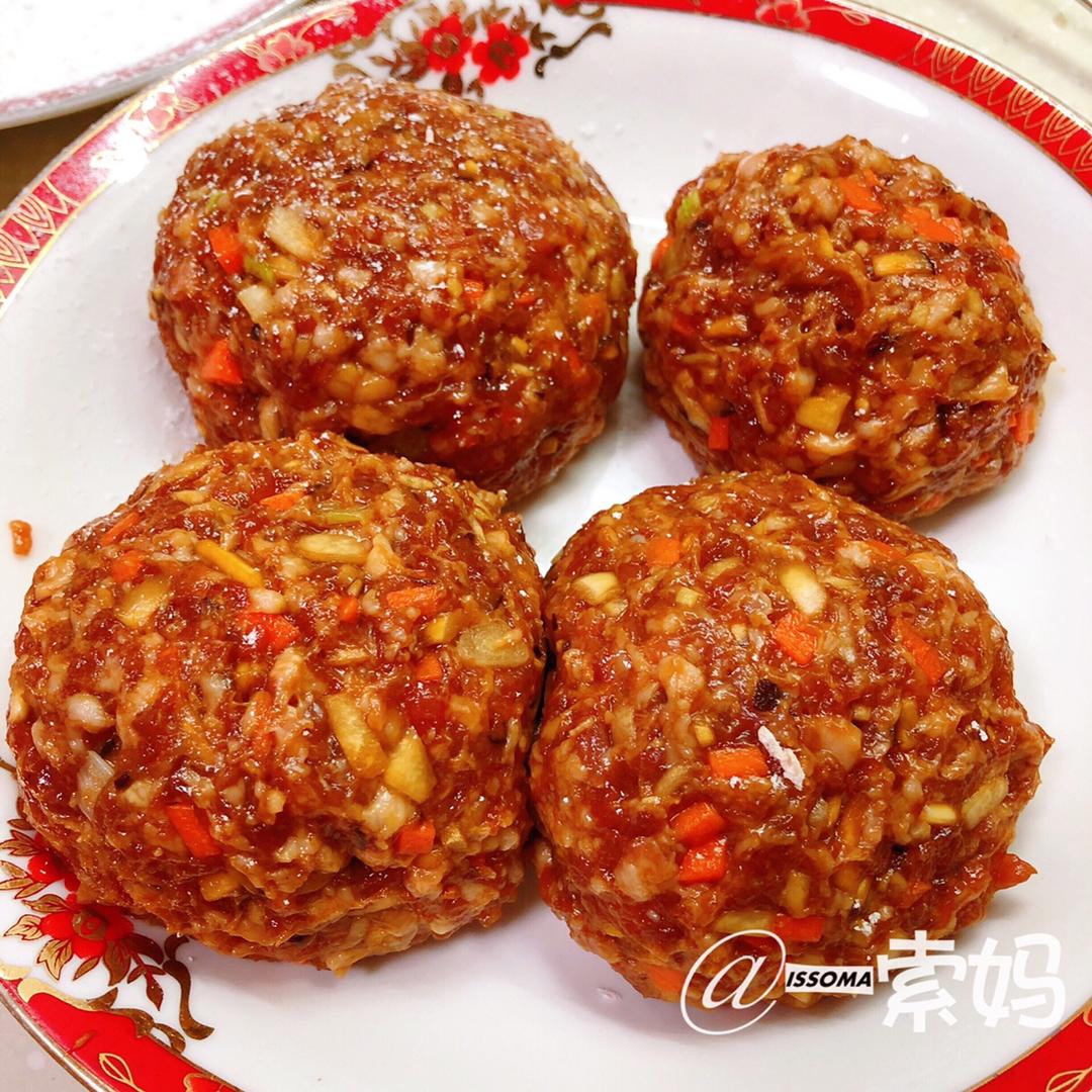 獅子頭 食譜做法 步驟3
