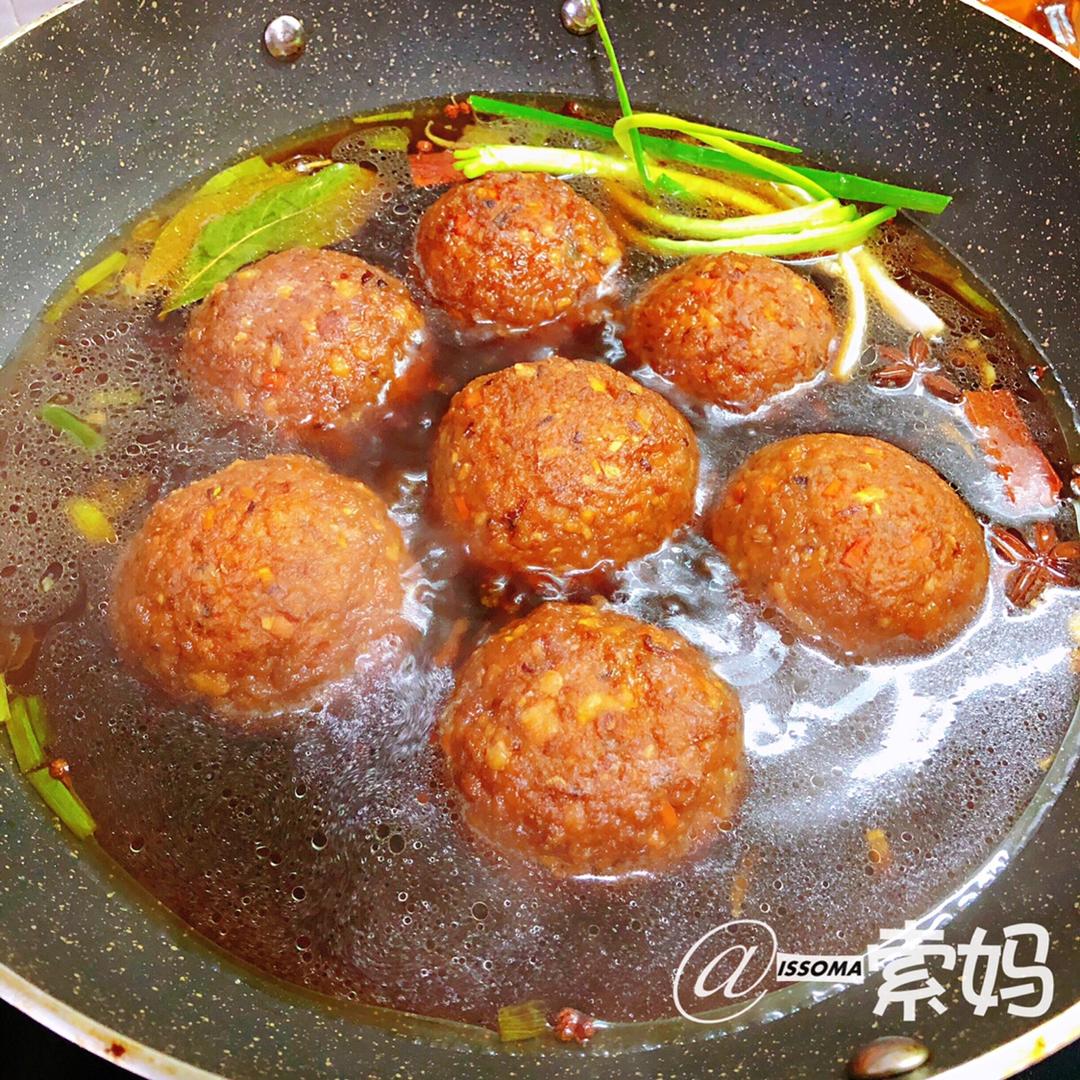 獅子頭 食譜做法 步驟7