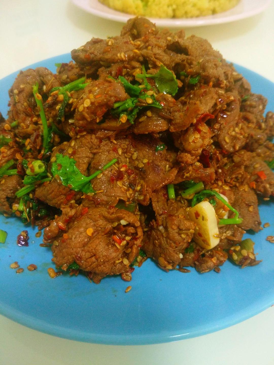 孜然羊肉 食譜做法