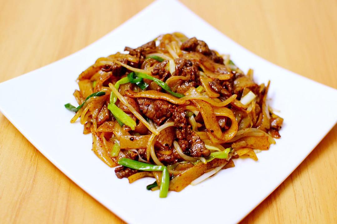 干炒牛河 食譜做法