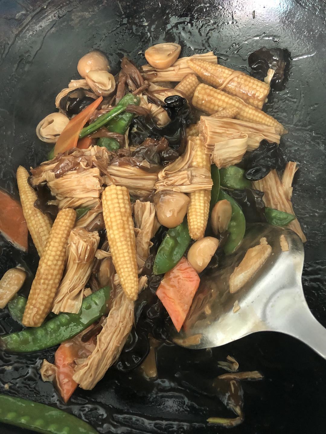 比肉好吃的羅漢齋的做法 步驟11