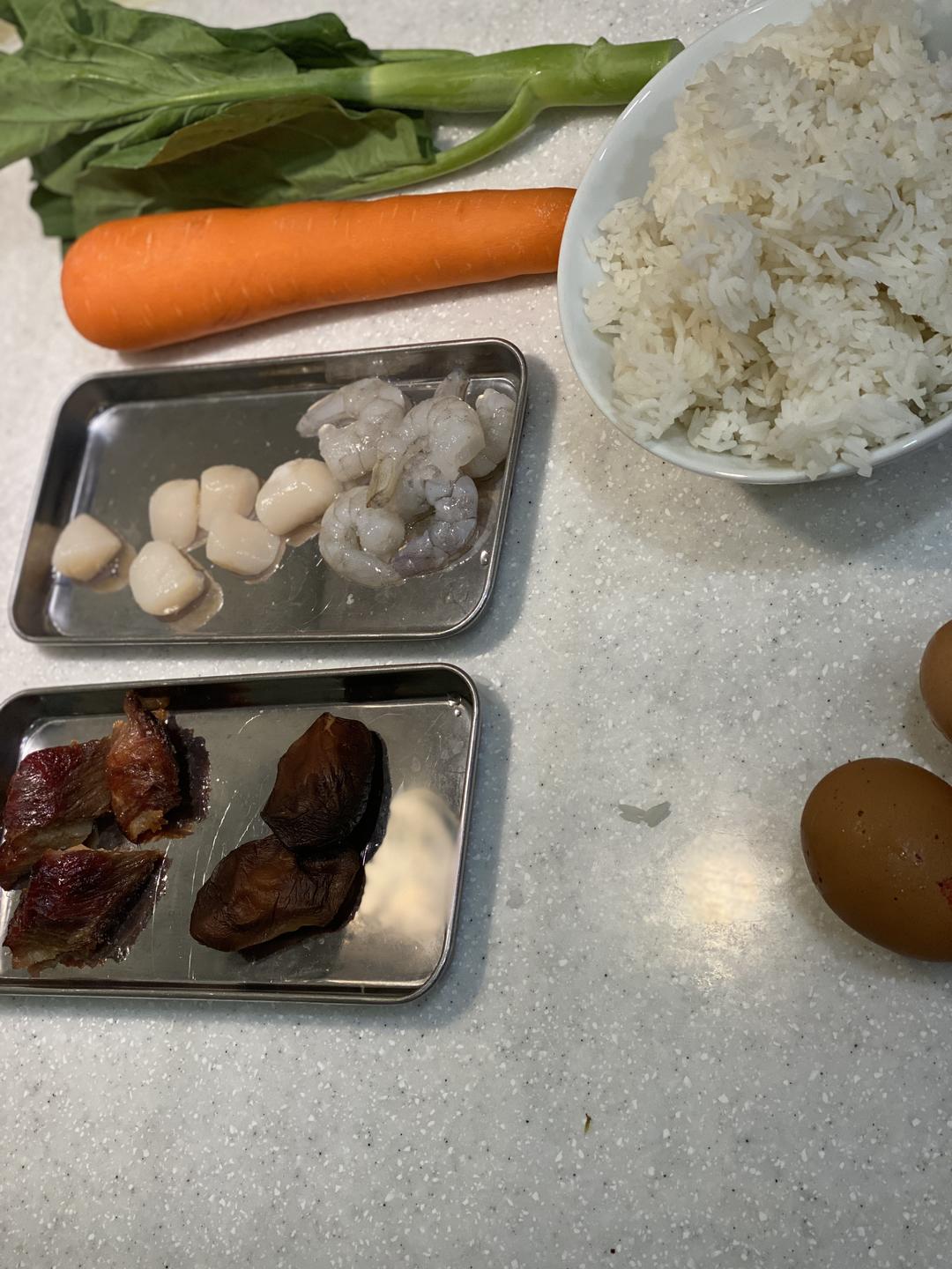 福州炒飯 食譜做法 步驟1