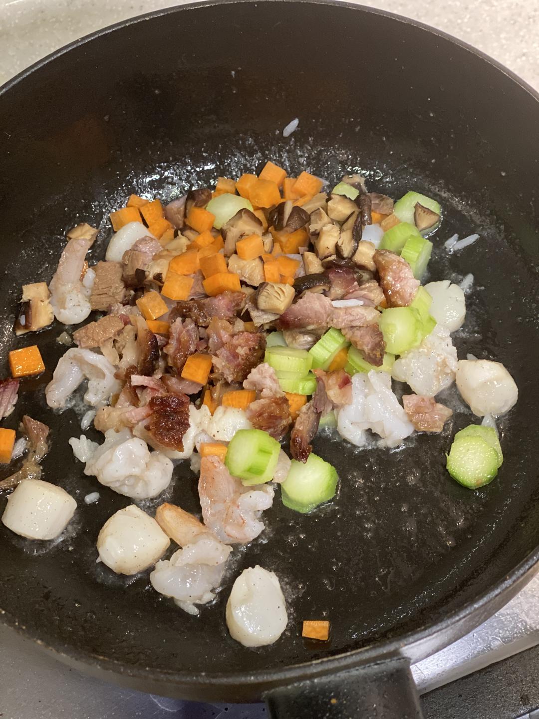福州炒飯 食譜做法 步驟8