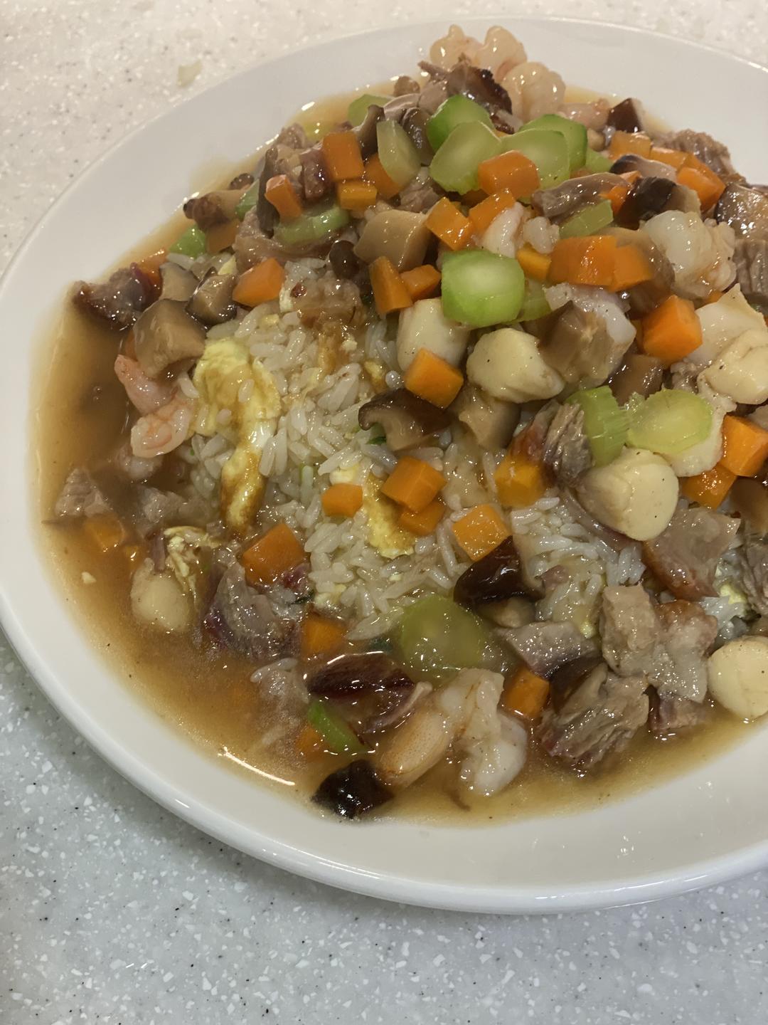 福州炒飯 食譜做法 步驟11