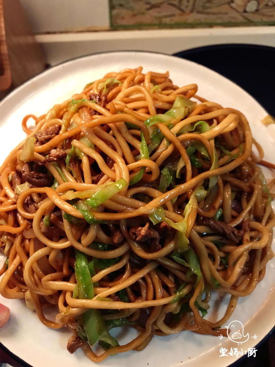 肉絲炒麵 食譜做法 步驟19