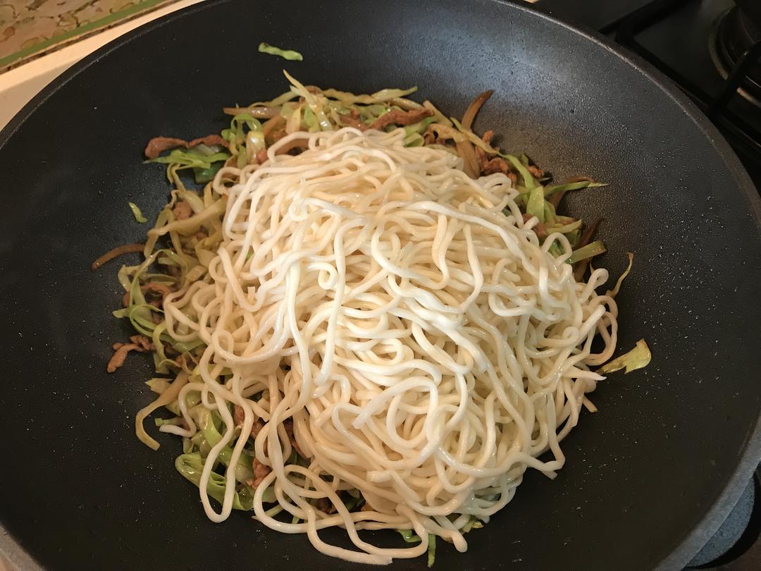 肉絲炒麵 食譜做法 步驟15