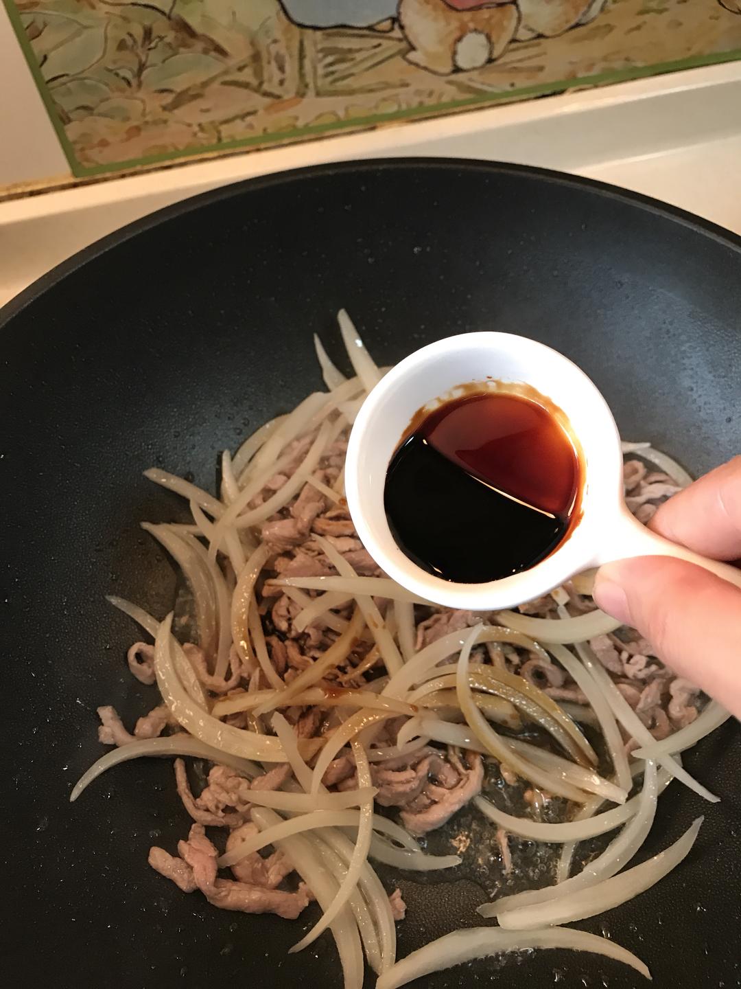 肉絲炒麵 食譜做法 步驟12