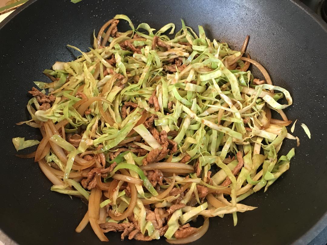 肉絲炒麵 食譜做法 步驟14