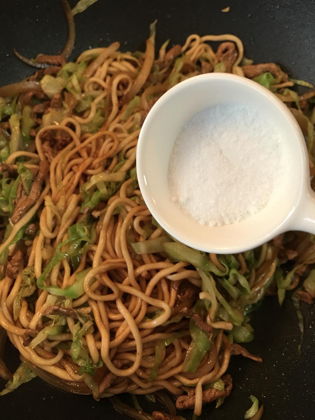 肉絲炒麵 食譜做法 步驟16