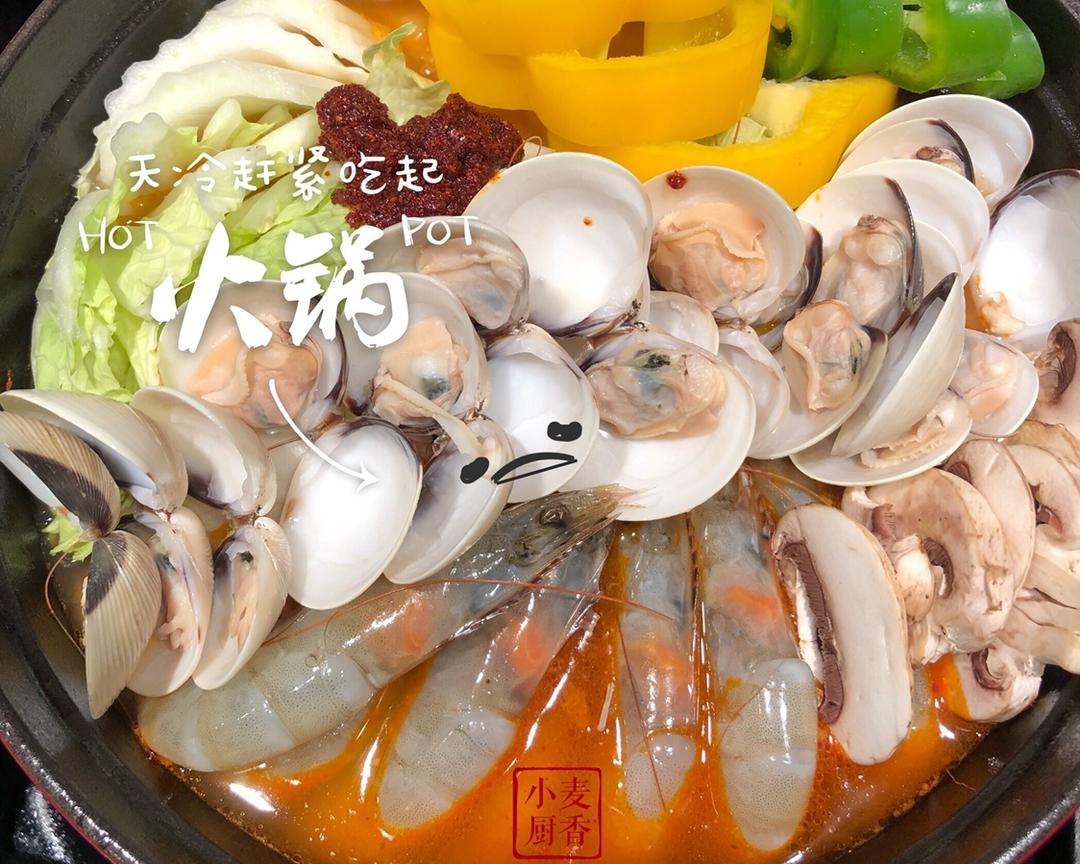 韓式海鮮豆腐鍋 食譜做法