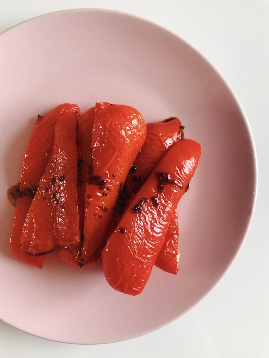 烤甜椒 料理做法
