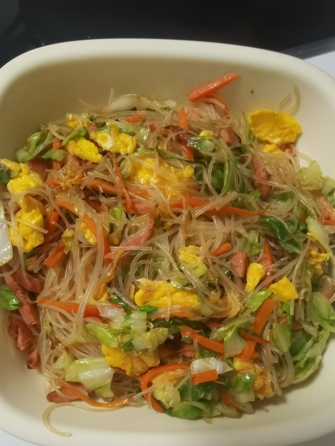炒新竹米粉的做法
