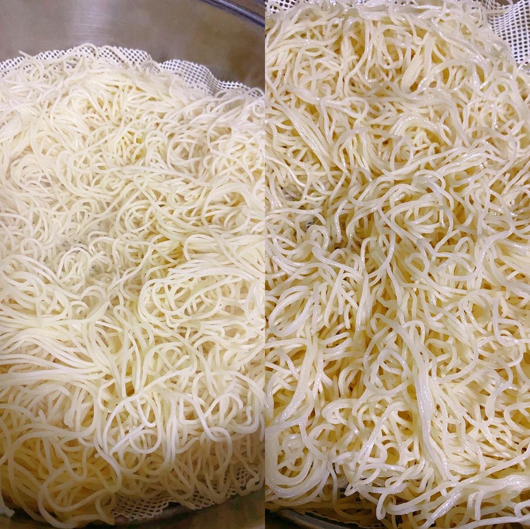 港式豉油皇炒面/改良熟面條版的做法 步驟2