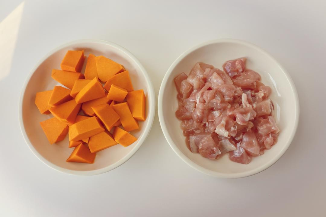 南瓜雞肉 食譜做法 步驟2