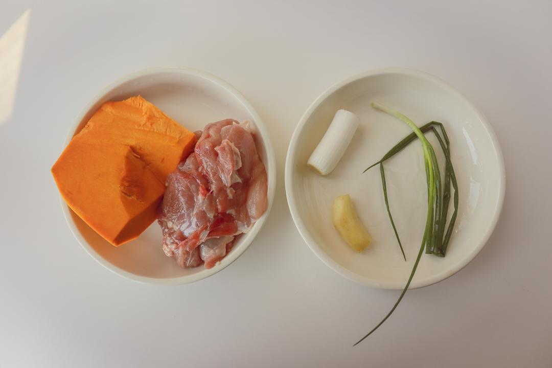 南瓜雞肉 食譜做法 步驟1