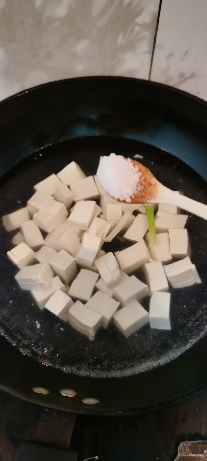 涼拌豆腐/小蔥拌豆腐的做法 步驟6
