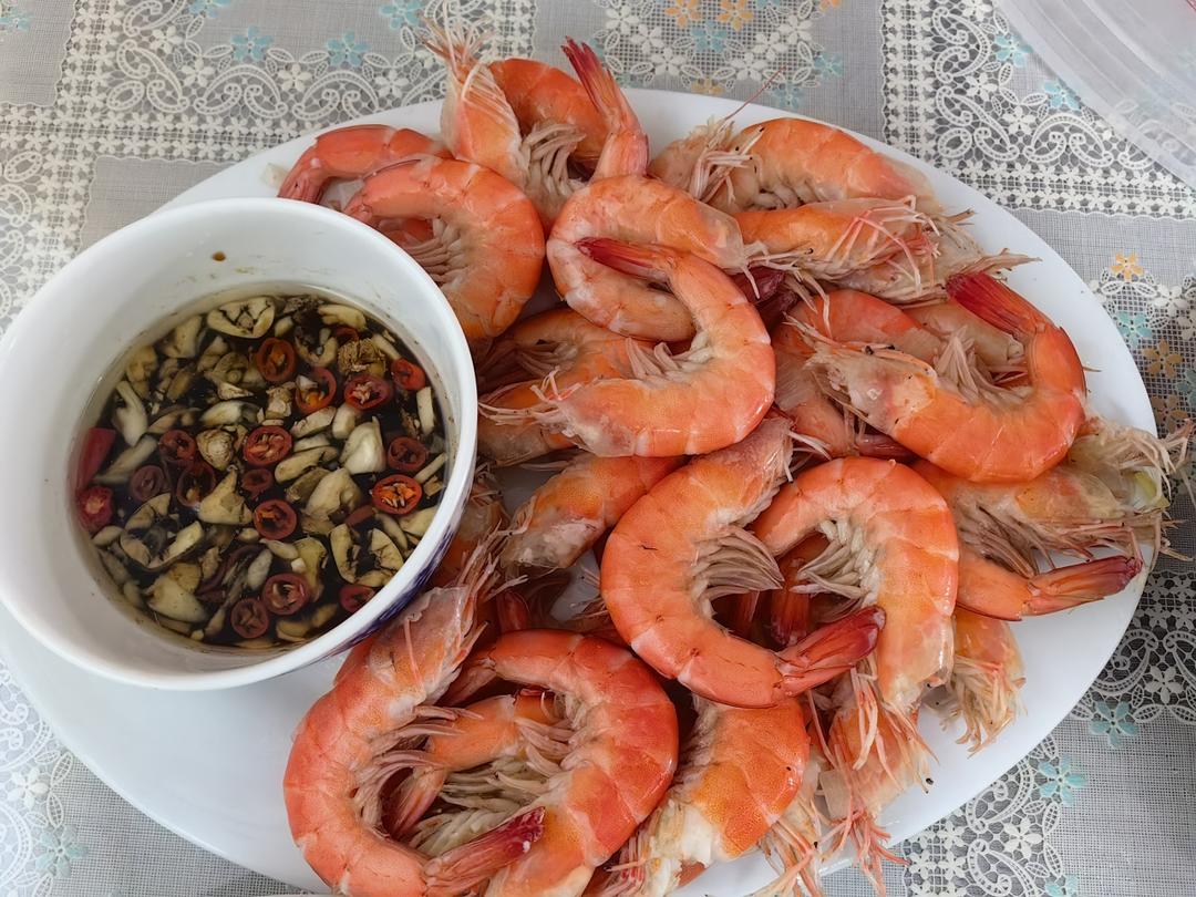 清蒸蝦子 食譜做法