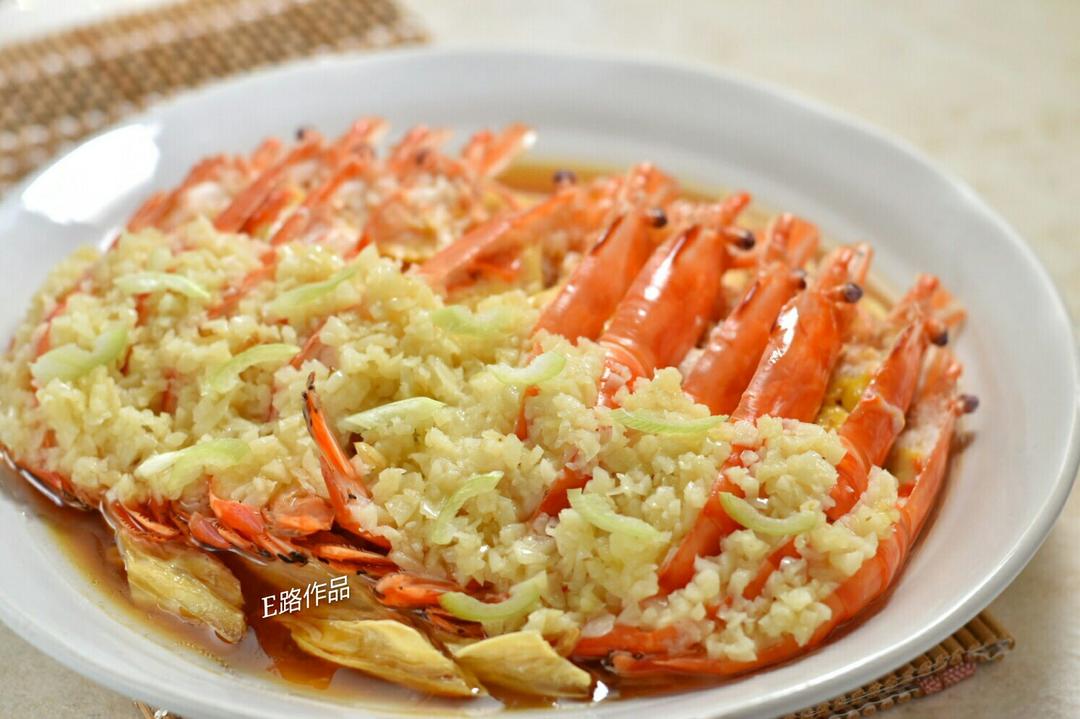 蒜蓉蒸蝦 食譜做法