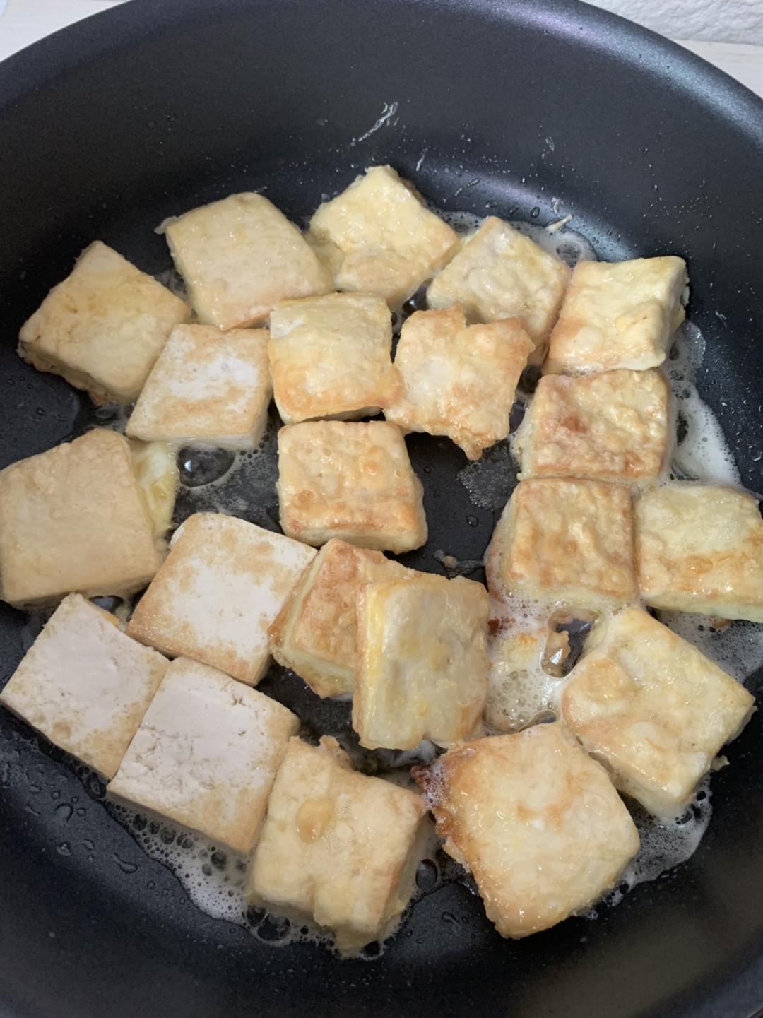 無敵好吃的香煎豆腐的做法 步驟5