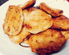 香煎墨魚餅 食譜做法
