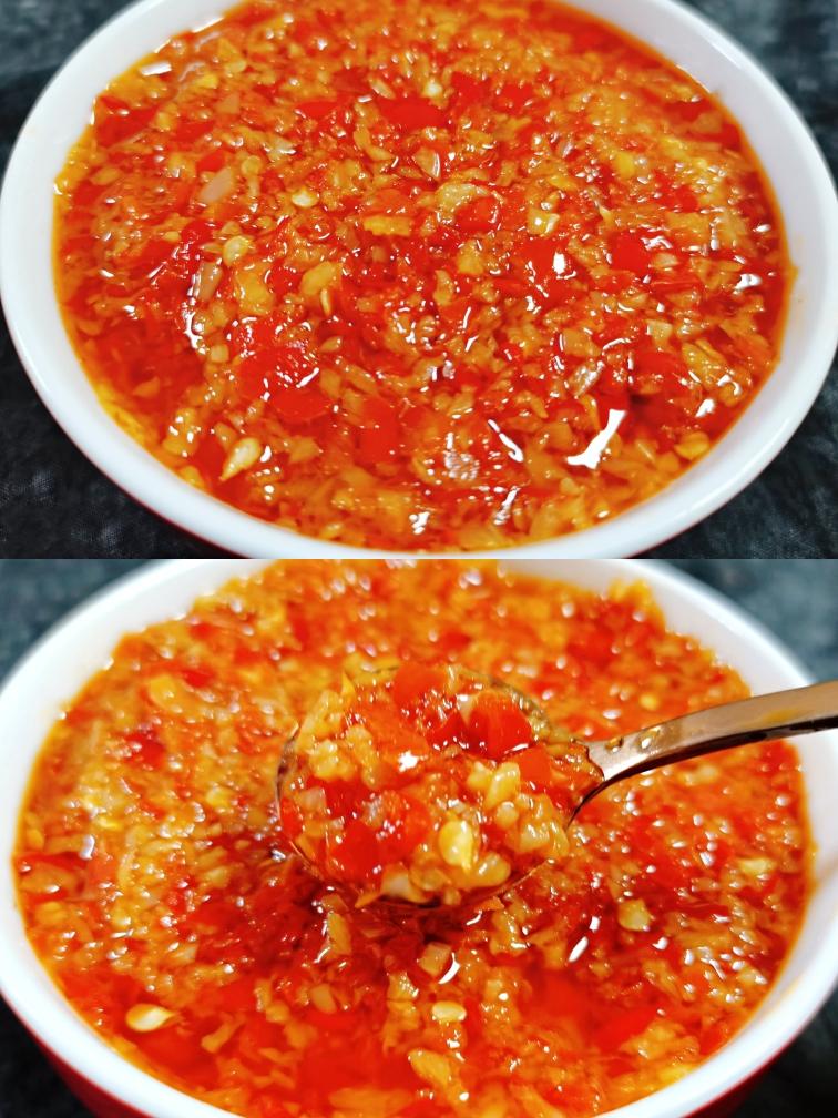 自制蒜蓉辣椒醬食譜做法