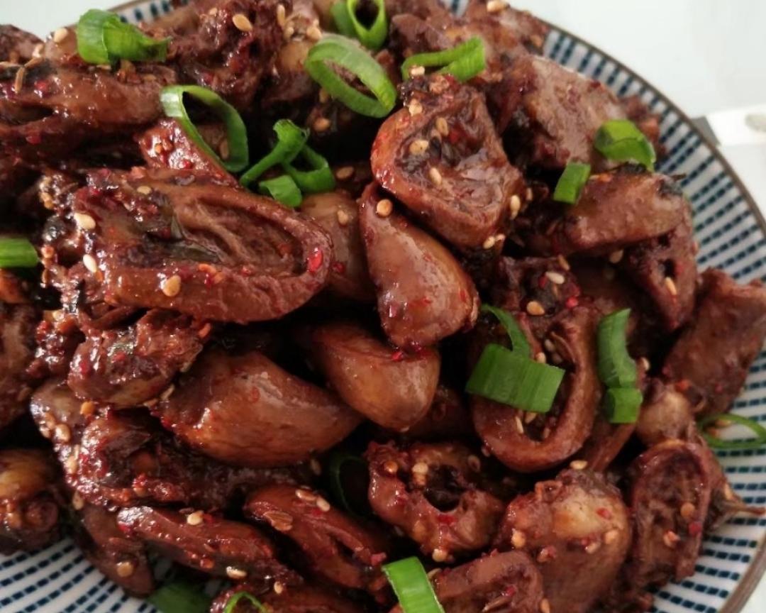 孜然雞心 食譜做法