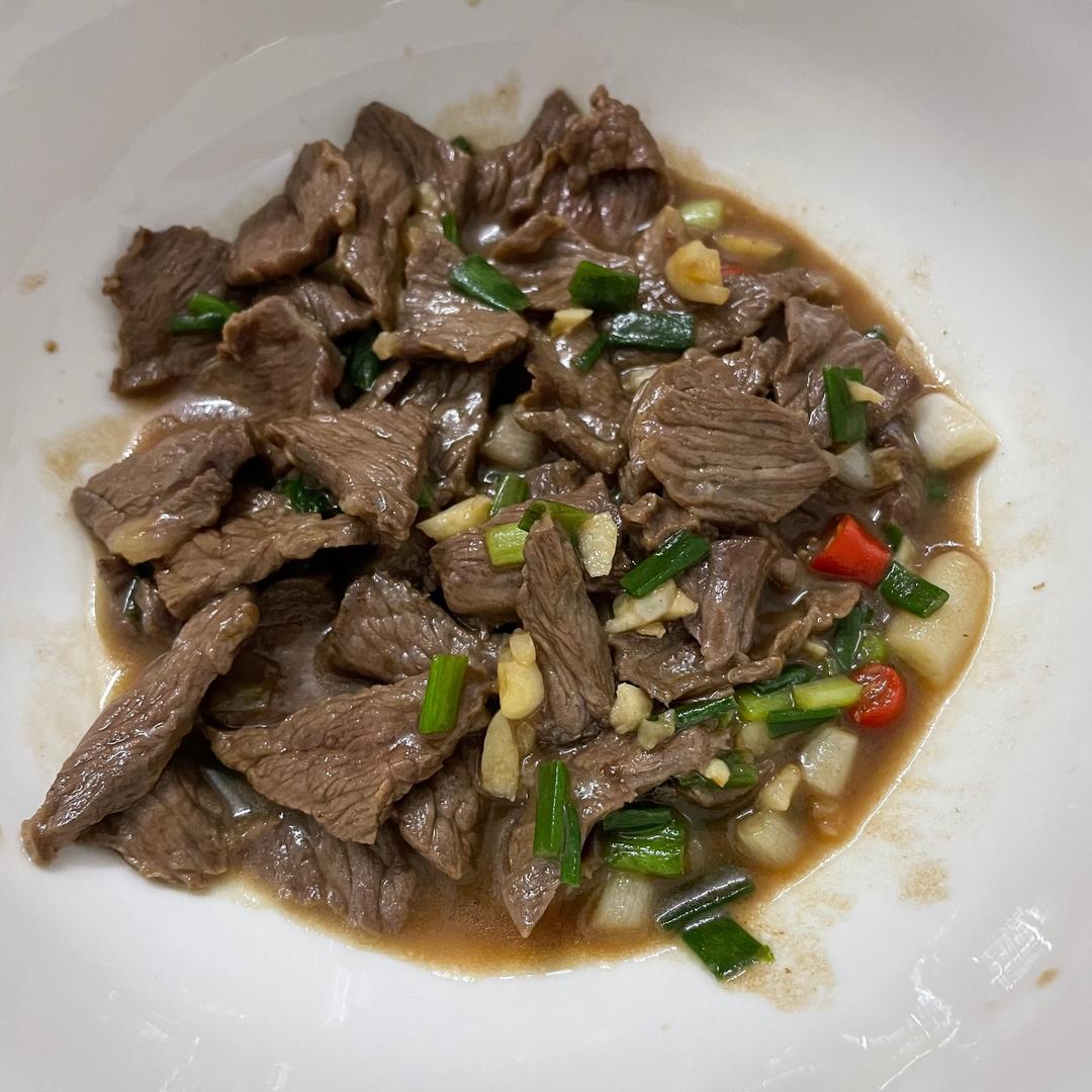 生炒牛肉的做法 步驟2